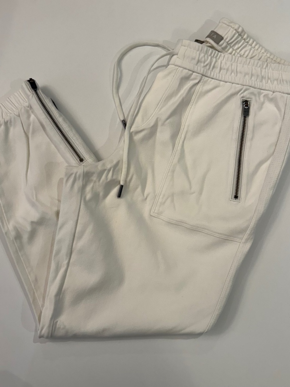 Athleta Off-White Farallon Jogger, size SP